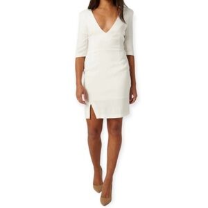 NWT LITA by Ciara Revolve Sculptural Mini Dress in Color Milk Size Small